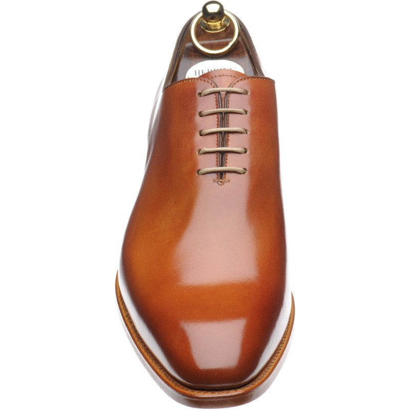 Product image for Herring Chaucer mens wholecuts in tan calf (second)