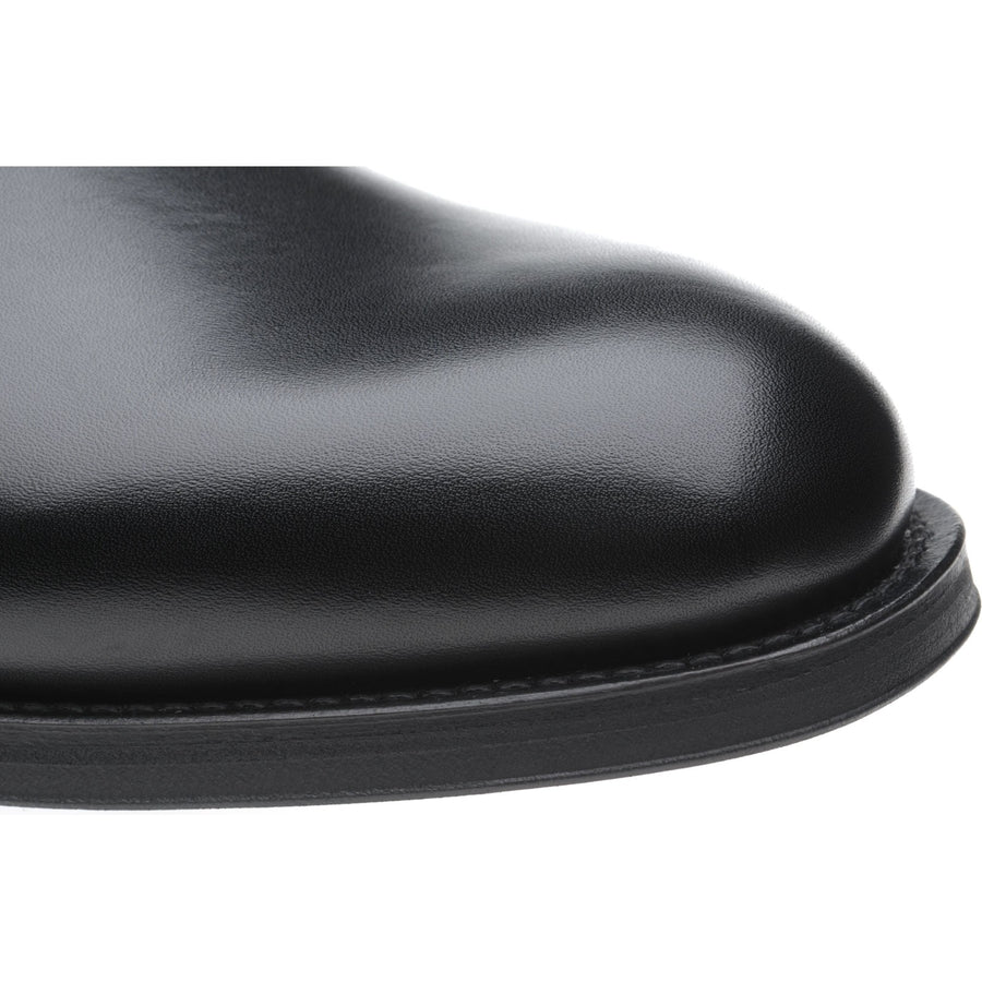 Product image for Herring Chichester mens rubber-soled Chelsea boots in black calf (second)