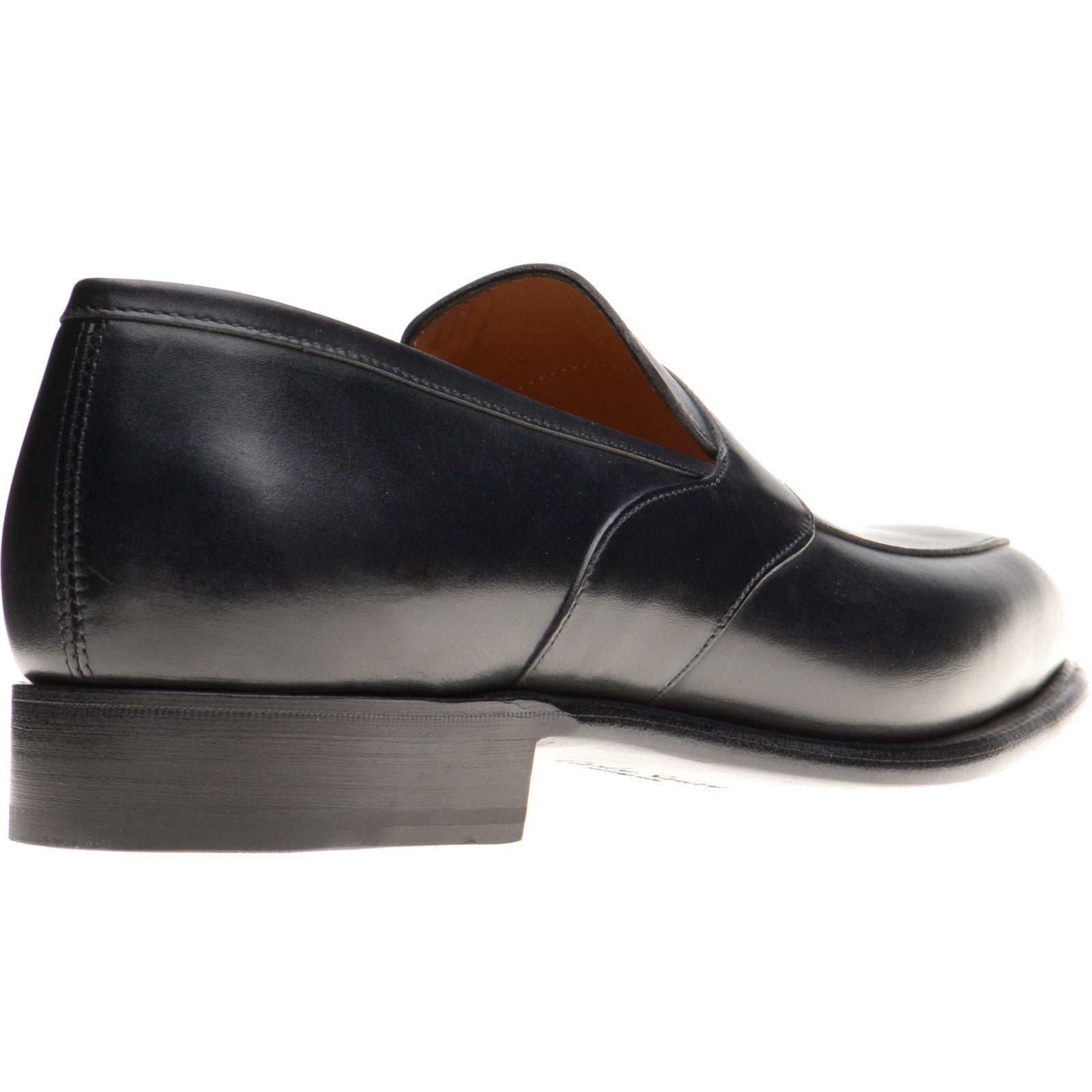 Product image for Herring Cleveland mens loafers in black calf