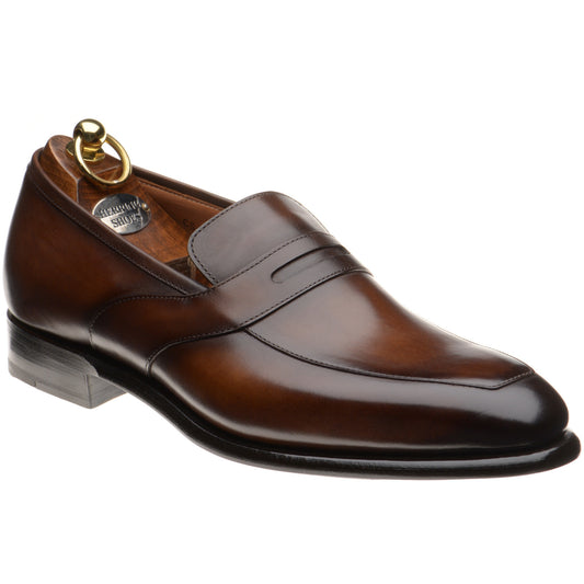 Product image for Herring Cleveland mens loafers in tobacco calf (second)