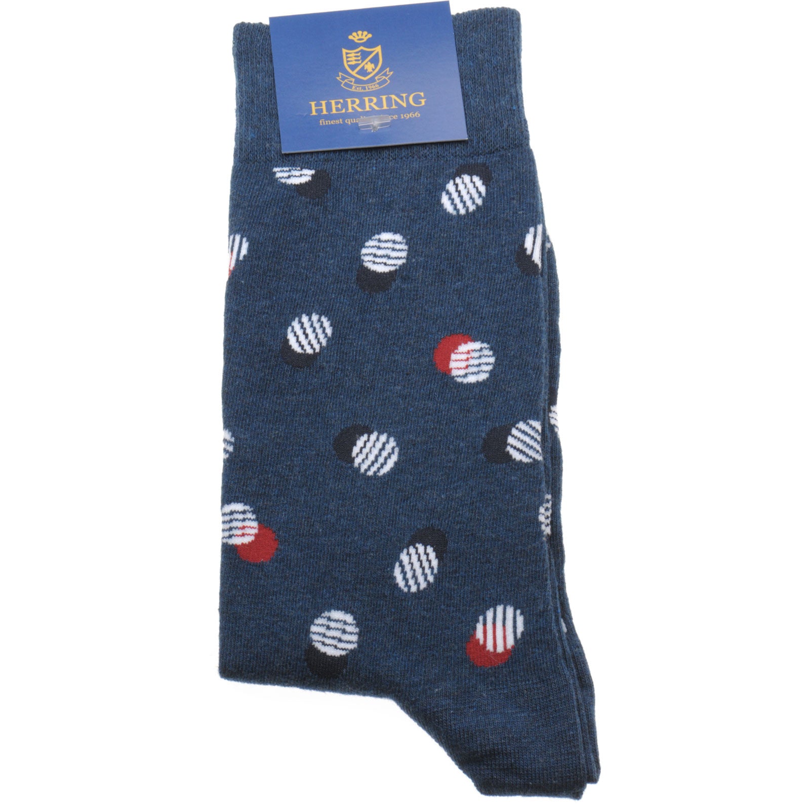 Product image for Herring Club in denim and white