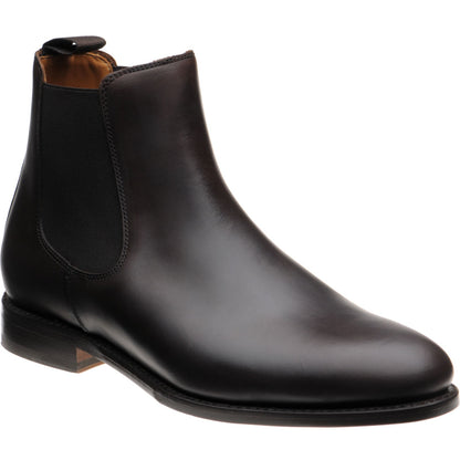 Product image for Herring Coltham II mens Chelsea boots in brown waxy