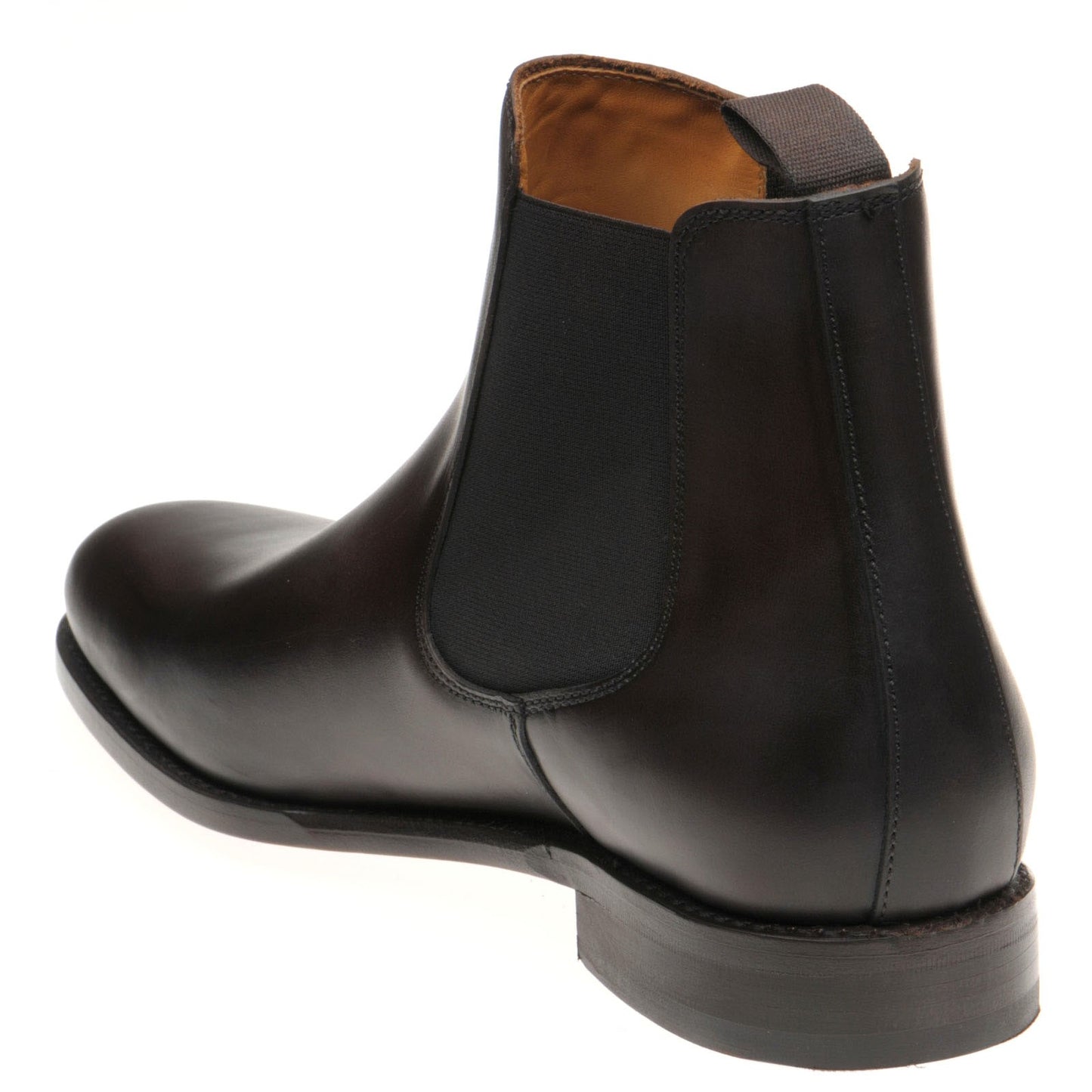 Product image for Herring Coltham II mens Chelsea boots in brown waxy