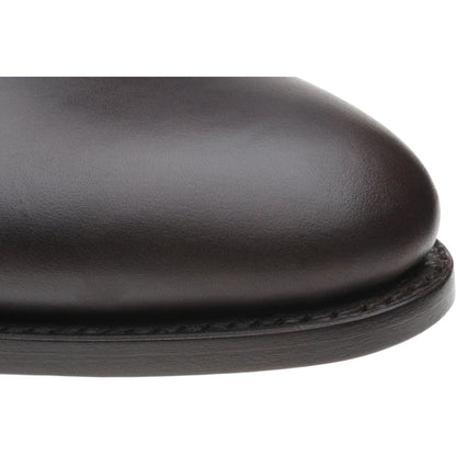 Product image for Herring Coltham II mens Chelsea boots in brown waxy