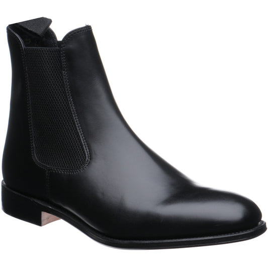 Product image for Herring Coltham mens hybrid-soled Chelsea boots in black calf (second)