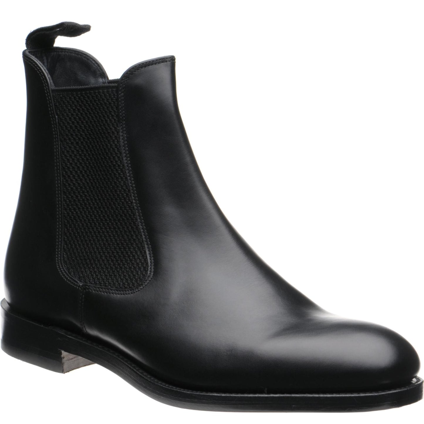 Product image for Herring Coltham mens hybrid-soled Chelsea boots in black calf (second)