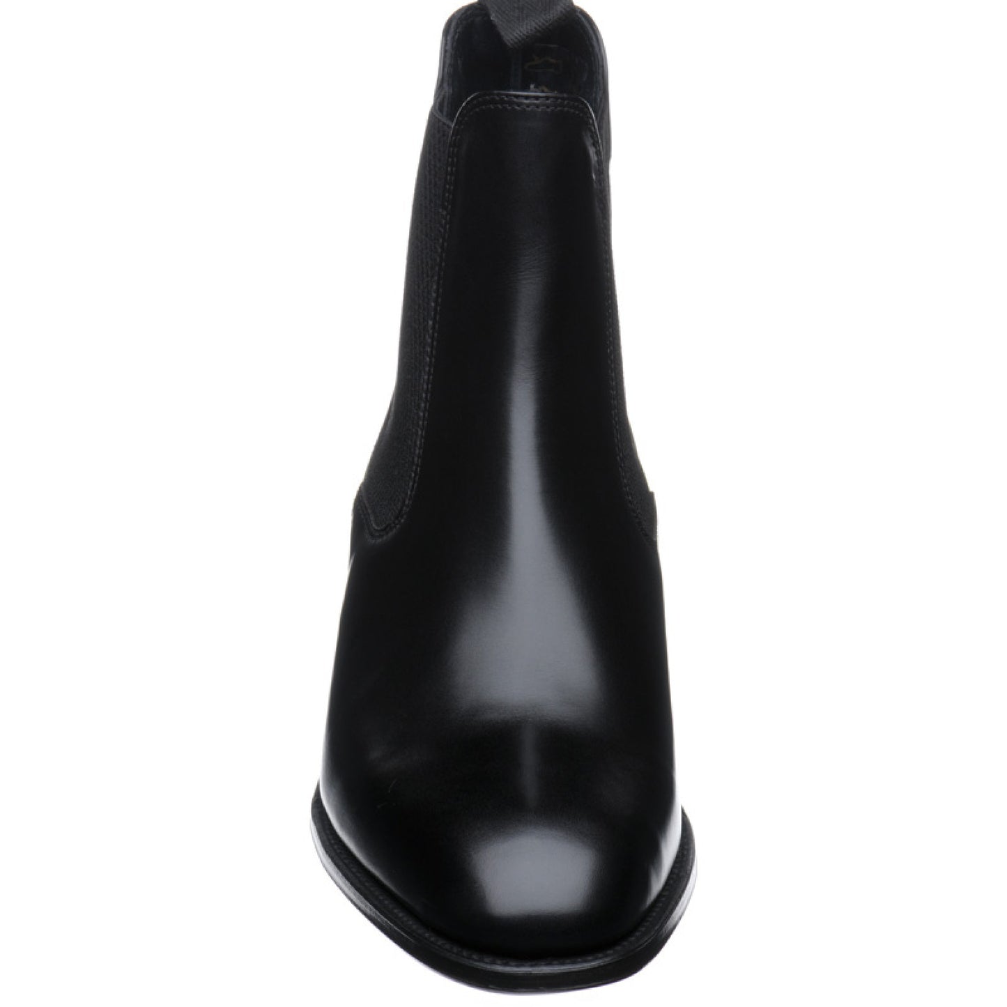 Product image for Herring Coltham mens hybrid-soled Chelsea boots in black calf (second)