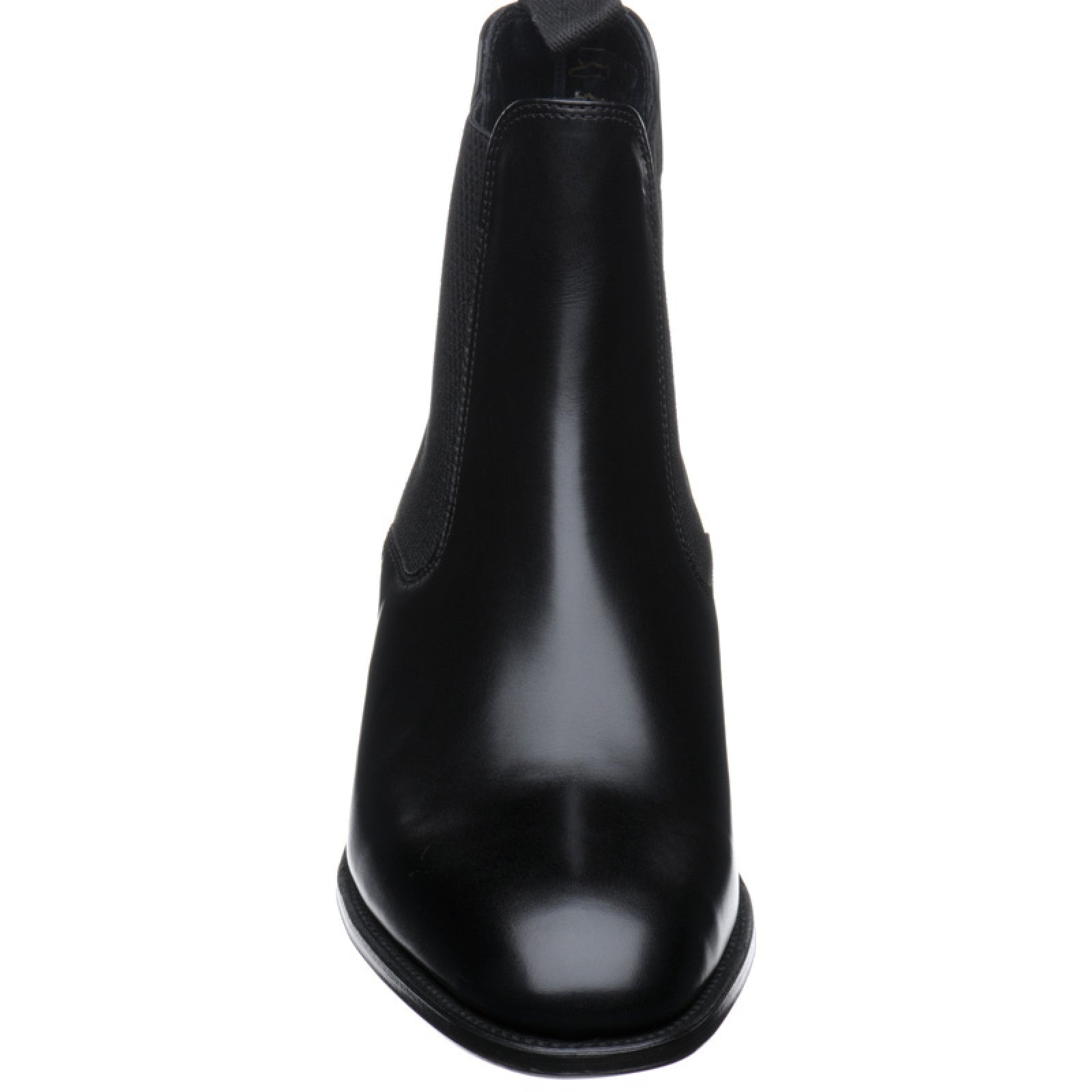 Product image for Herring Coltham mens hybrid-soled Chelsea boots in black calf (second)