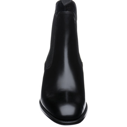 Product image for Herring Coltham mens hybrid-soled Chelsea boots in black calf (second)