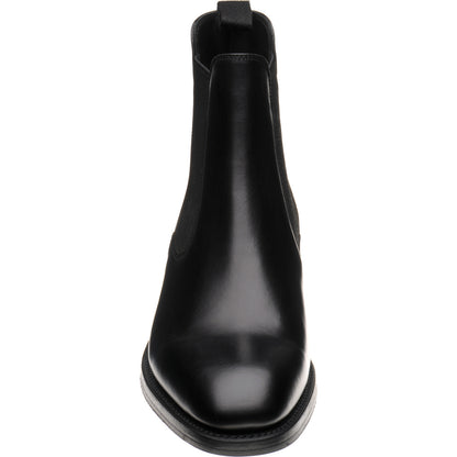 Product image for Herring Coltham mens hybrid-soled Chelsea boots in black calf (second)