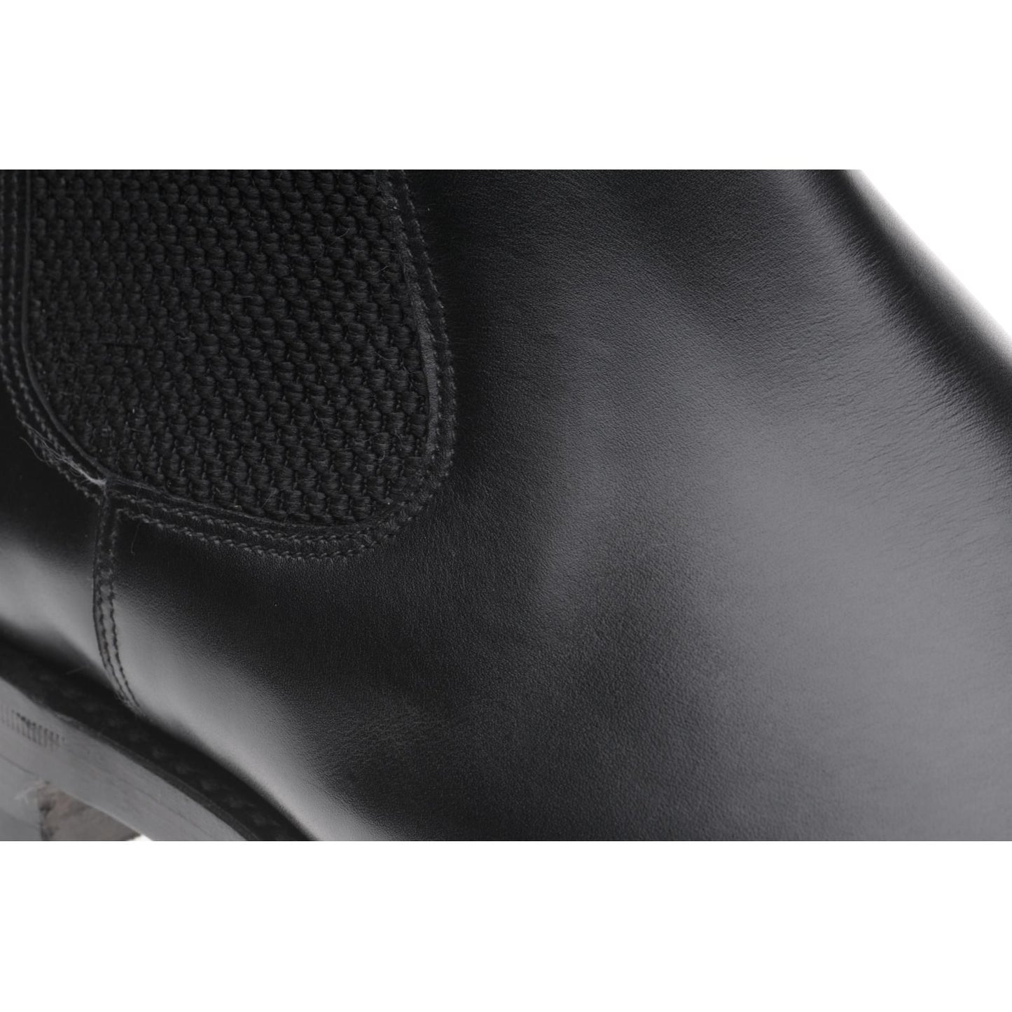 Product image for Herring Coltham mens hybrid-soled Chelsea boots in black calf (second)