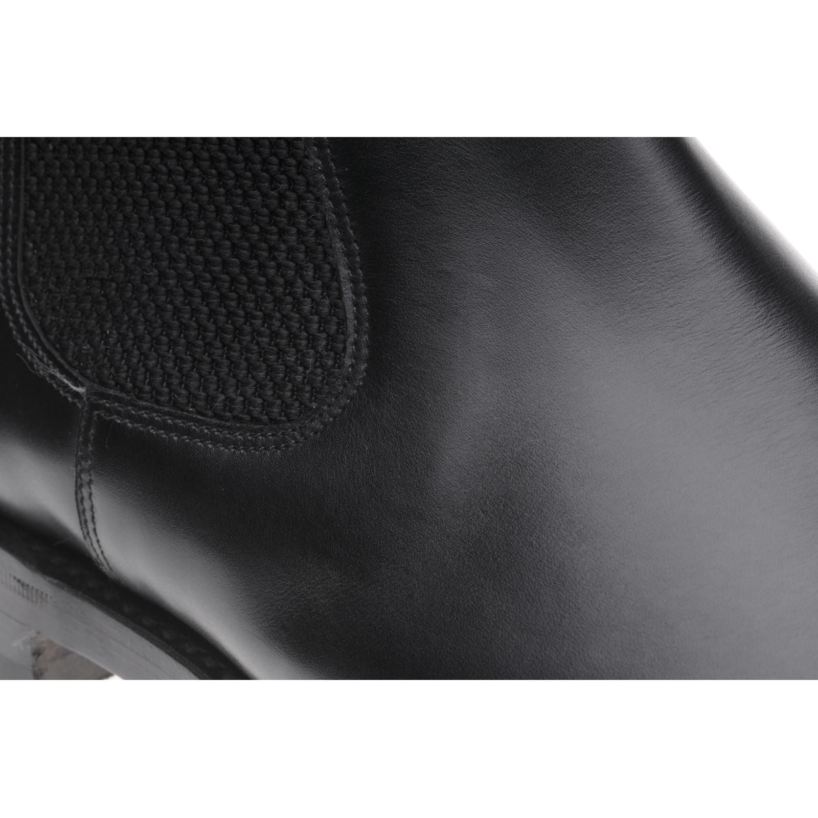 Product image for Herring Coltham mens hybrid-soled Chelsea boots in black calf (second)