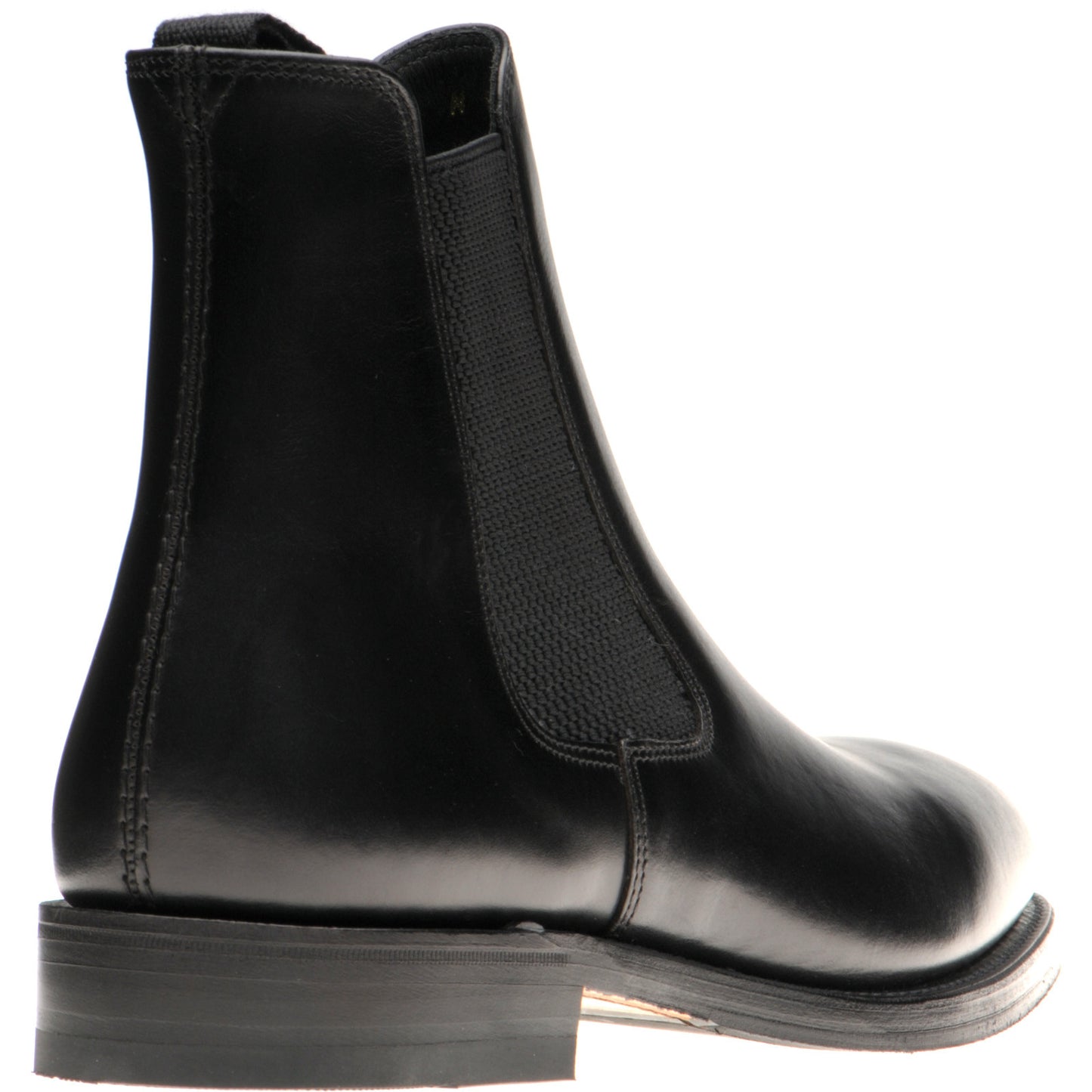 Product image for Herring Coltham mens hybrid-soled Chelsea boots in black calf (second)