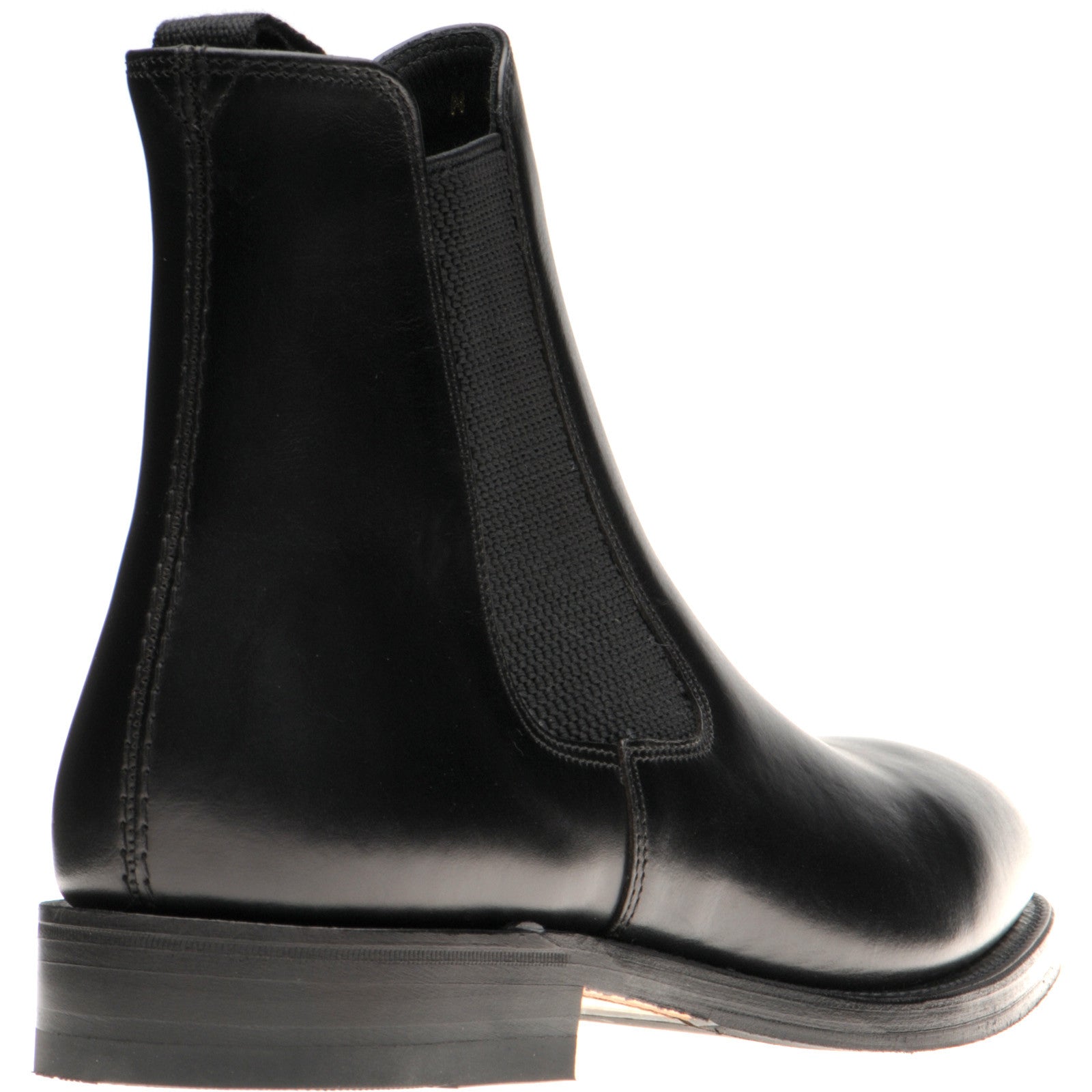Product image for Herring Coltham mens hybrid-soled Chelsea boots in black calf (second)