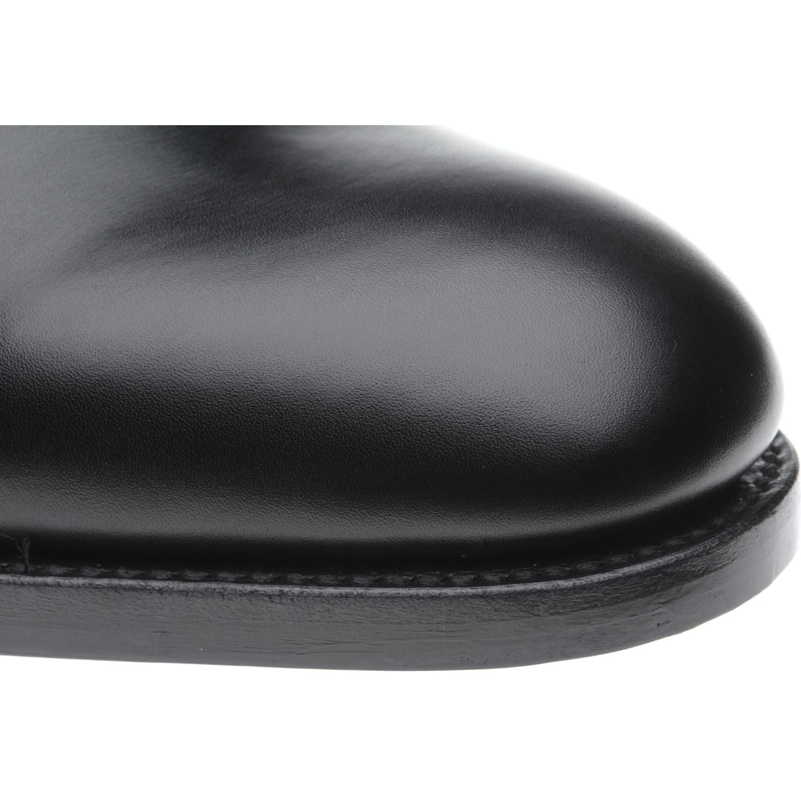 Product image for Herring Coltham mens hybrid-soled Chelsea boots in black calf (second)