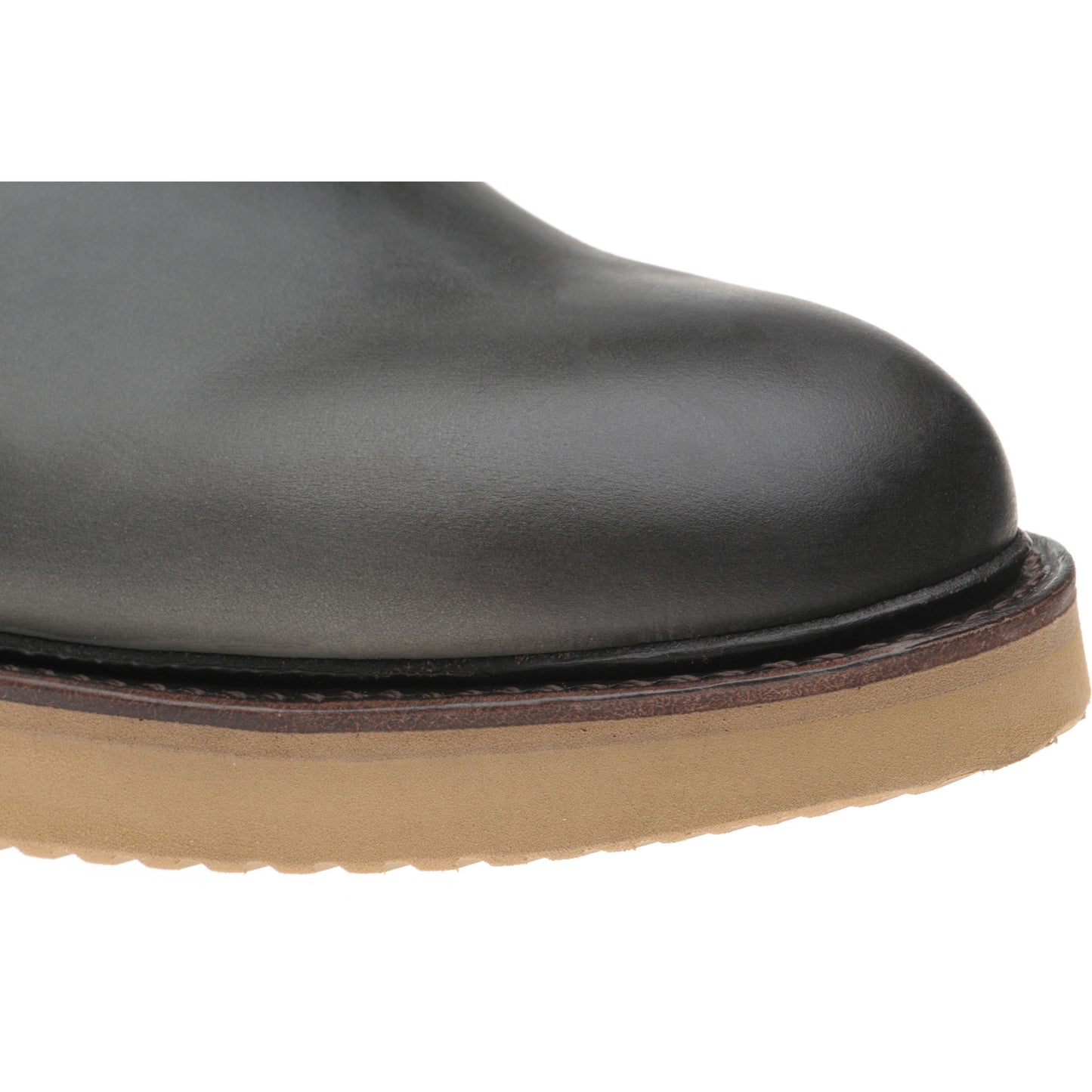 Product image for Herring Cookham mens rubber-soled Derby shoes in washed grey