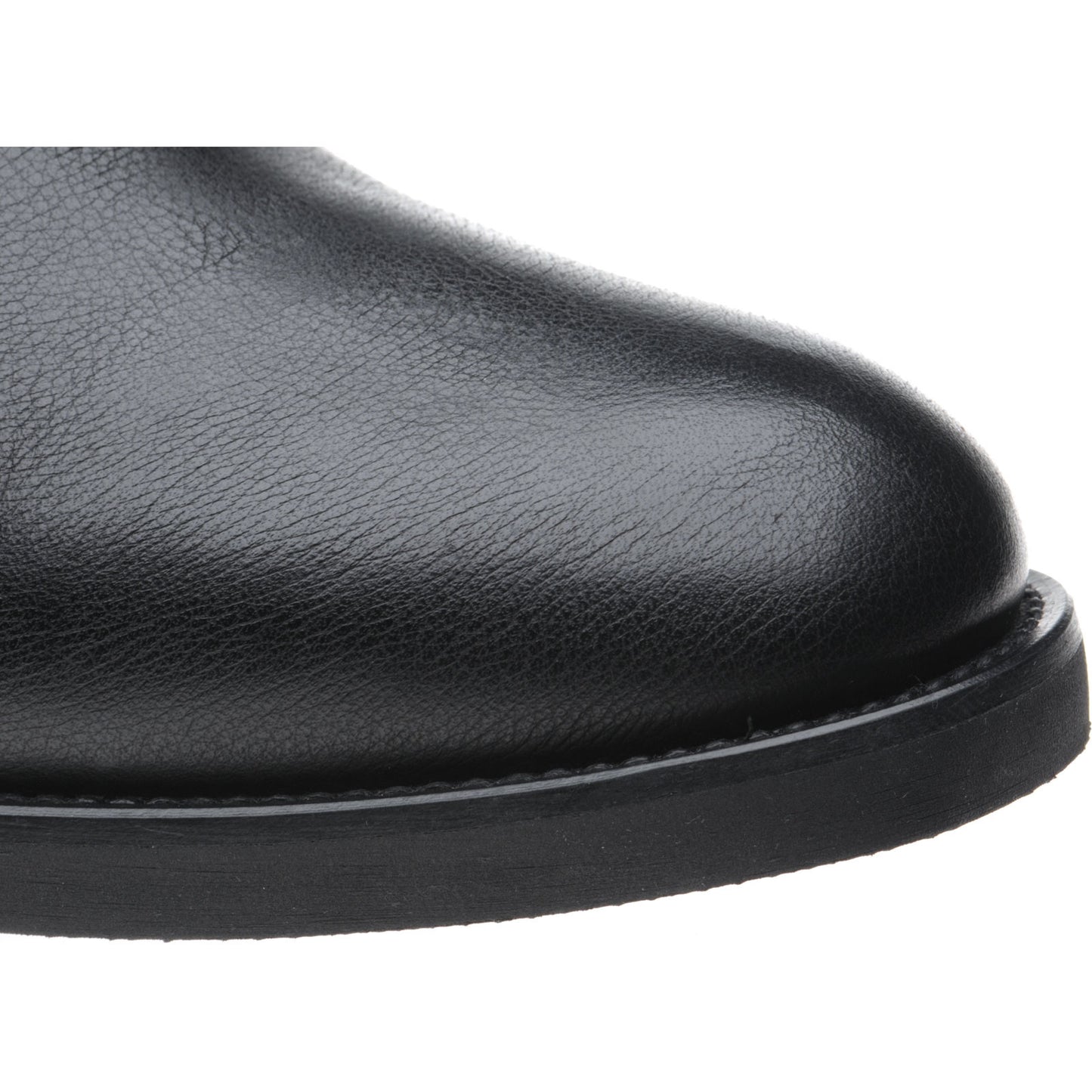 Product image for Herring Copenhagen (Warm Lined) mens rubber-soled Chelsea boots in black calf
