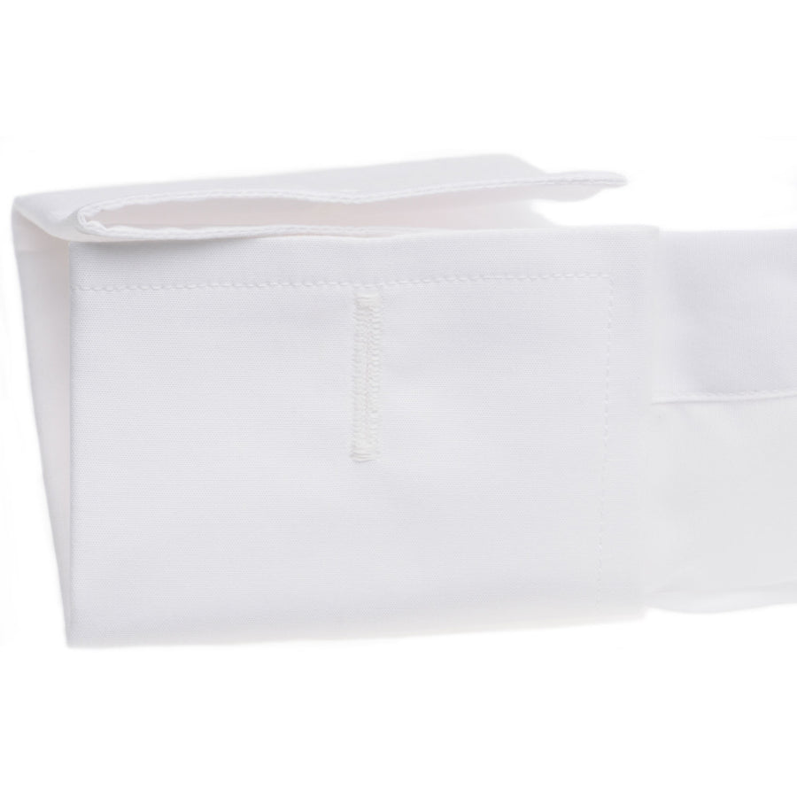 Product image for Herring Crispin Double Cuff Shirt in white