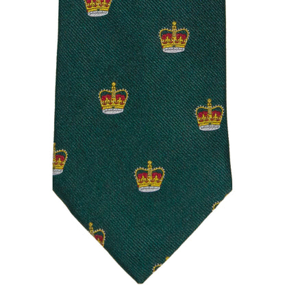 Product image for Herring Crown Tie in green