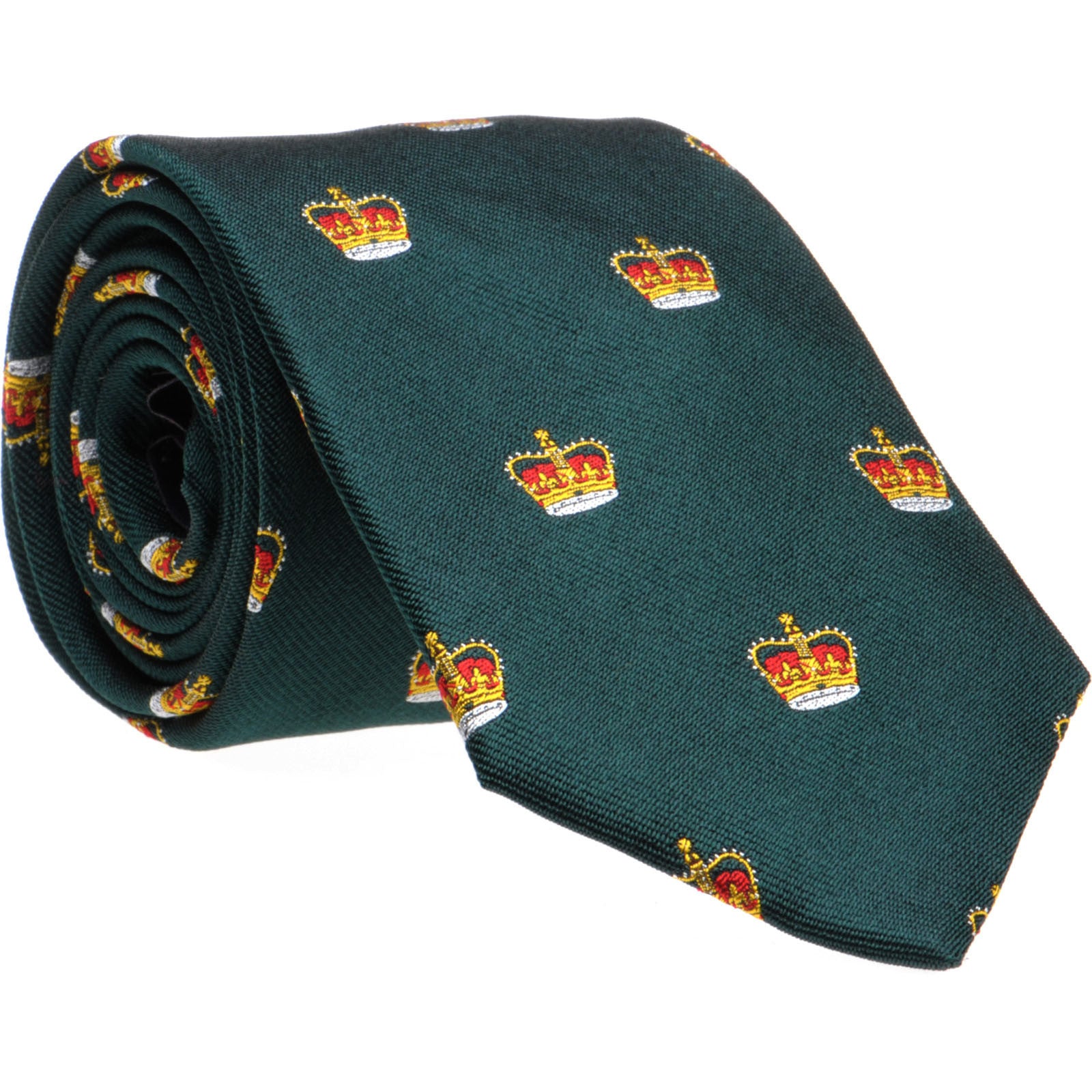 Product image for Herring Crown Tie in green