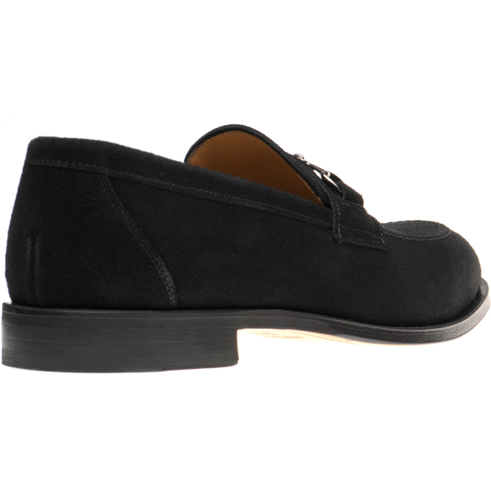 Product image for Herring Dillon II mens loafers in black suede
