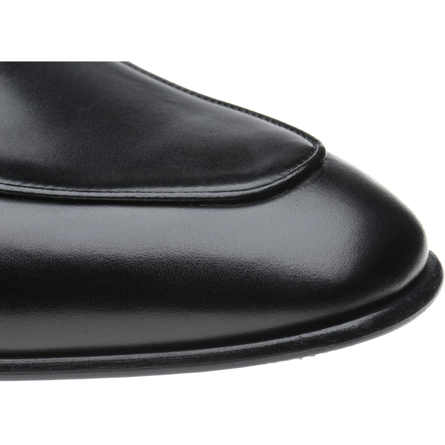 Product image for Herring Dillon mens loafers in black calf