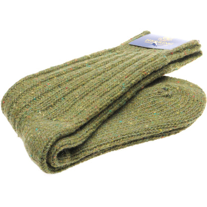Product image for Herring Donegal Ladies Wool Sock in moss