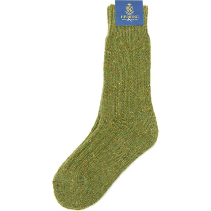 Product image for Herring Donegal Ladies Wool Sock in moss