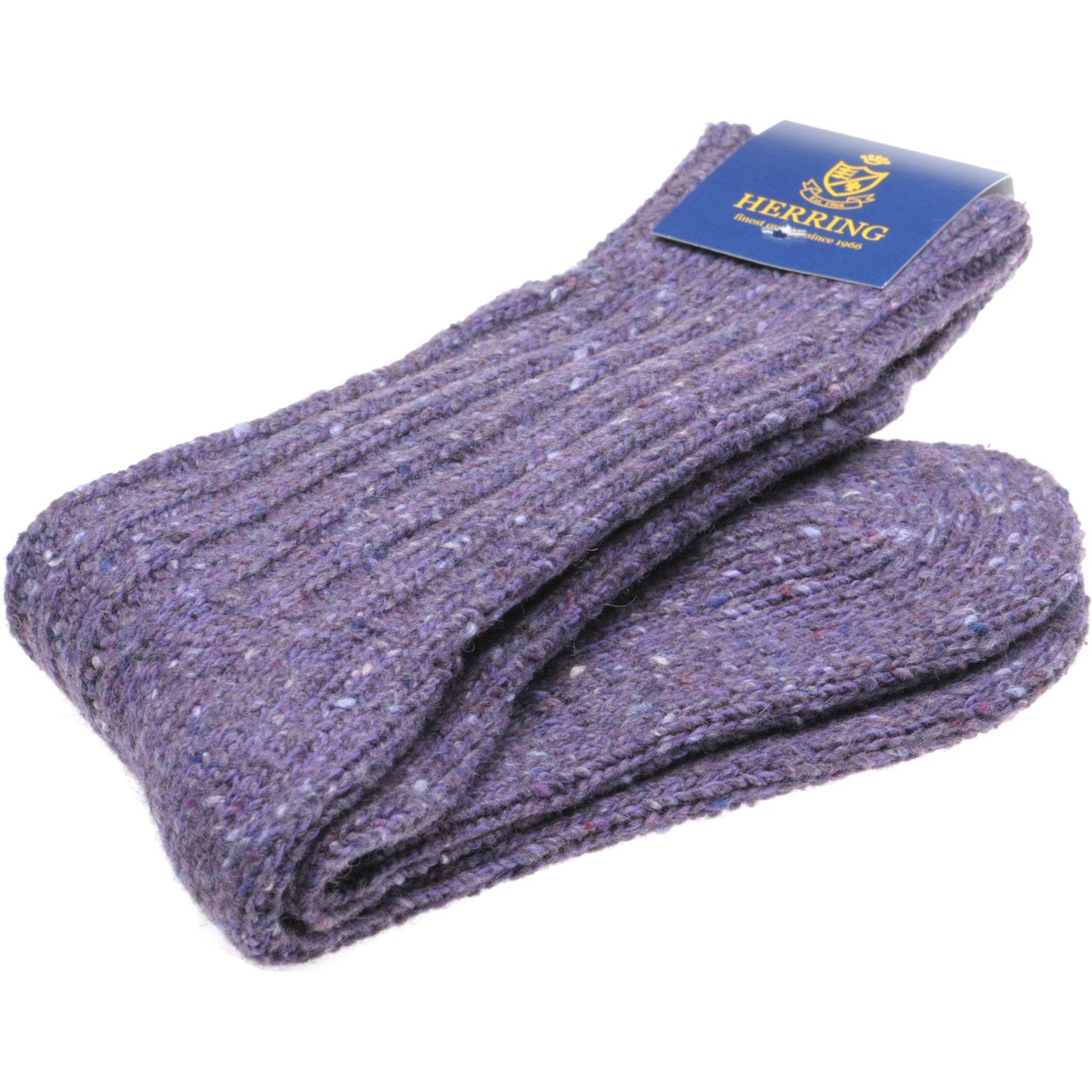 Product image for Herring Donegal Wool Sock in lilac
