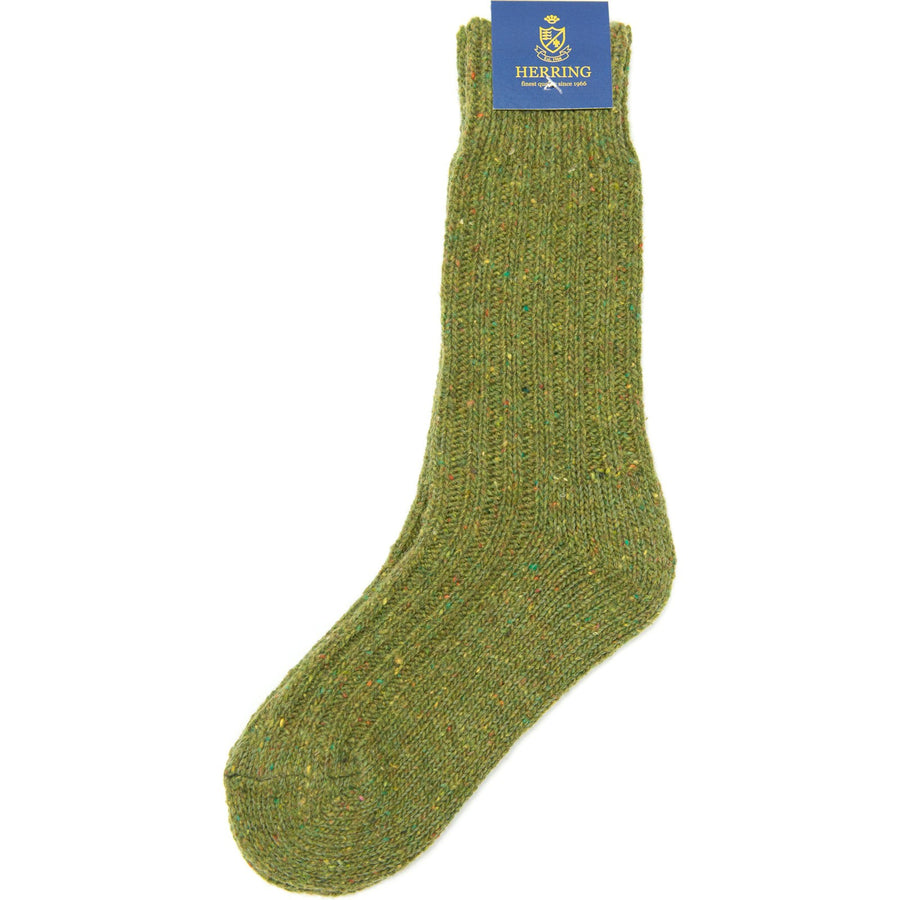 Product image for Herring Donegal Wool Sock in moss