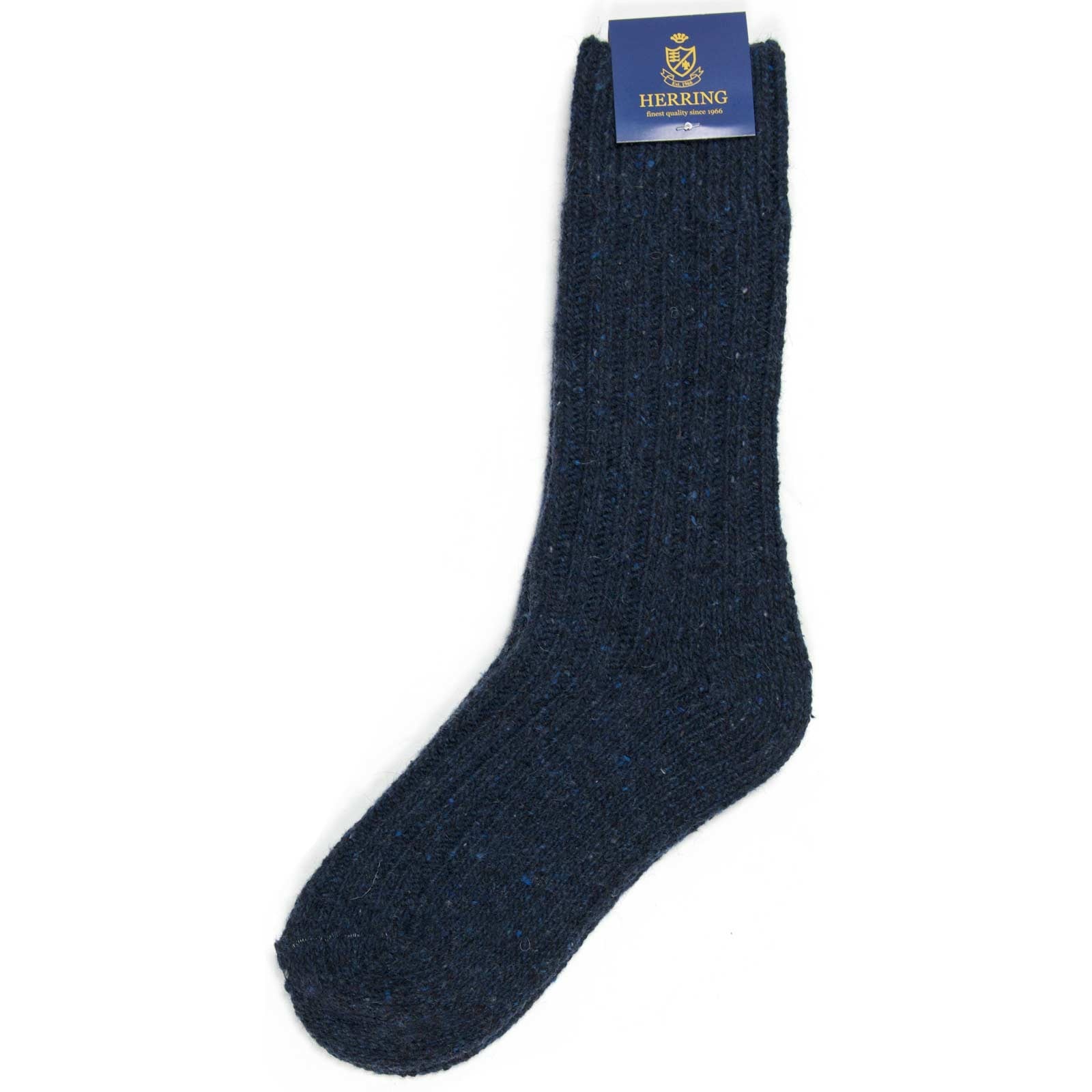 Product image for Herring Donegal Wool Sock in navy