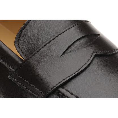 Product image for Herring Dunham II Rubber mens rubber-soled loafers in dark brown calf (second)
