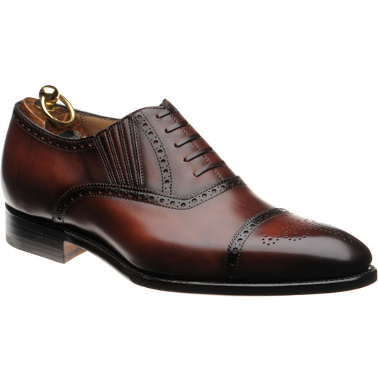 Product image for Herring Dunkeld in rosewood calf