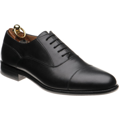 Product image for Herring Edgeware II mens hybrid-soled Oxfords in black calf (second)