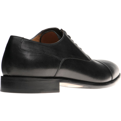 Product image for Herring Edgeware II mens hybrid-soled Oxfords in black calf (second)