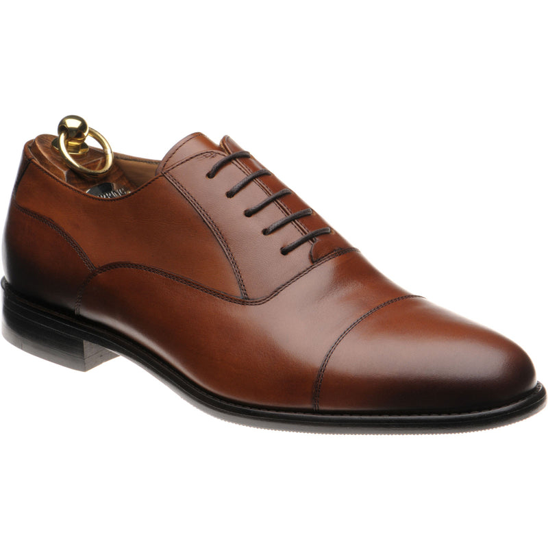 Product image for Herring Edgeware II mens hybrid-soled Oxfords in brown calf (second)
