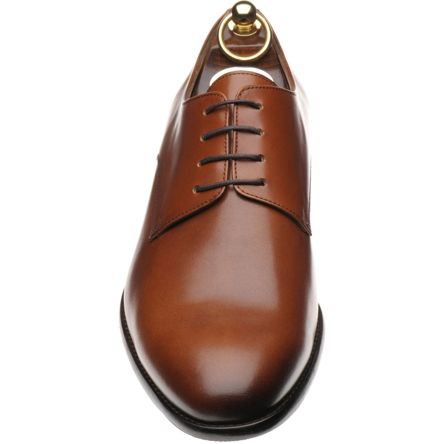 Product image for Herring Epping II mens hybrid-soled Derby shoes in brown calf (second)