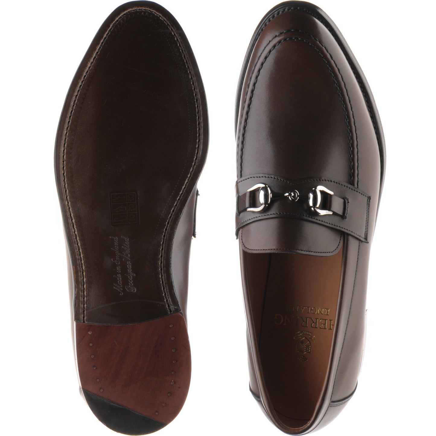 Product image for Herring Esher in brown calf