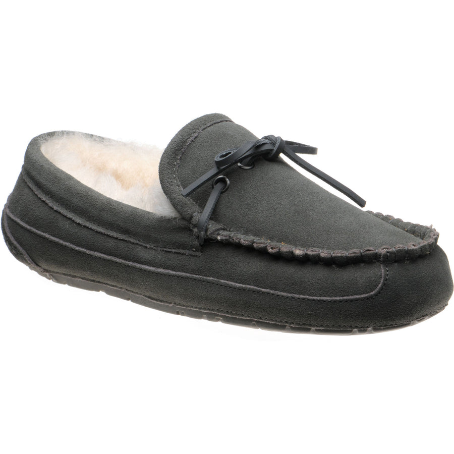 Product image for Herring Fergus rubber-soled slippers in grey