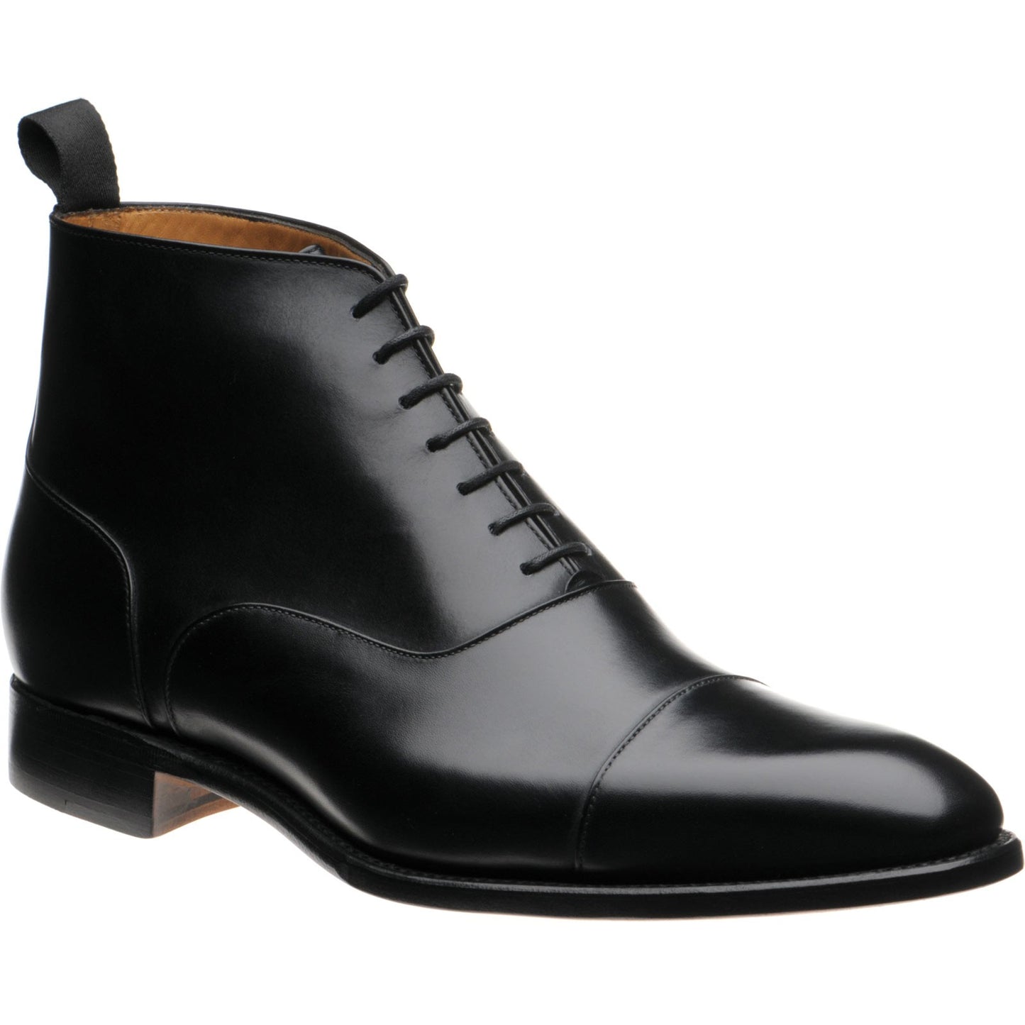 Product image for Herring Flynn mens boots in black calf (second)