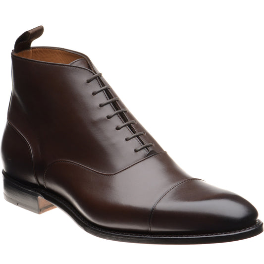 Product image for Herring Flynn mens boots in dark brown calf
