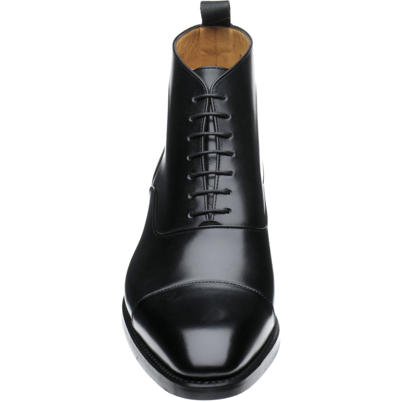 Product image for Herring Flynn R mens rubber-soled boots in black calf (second)
