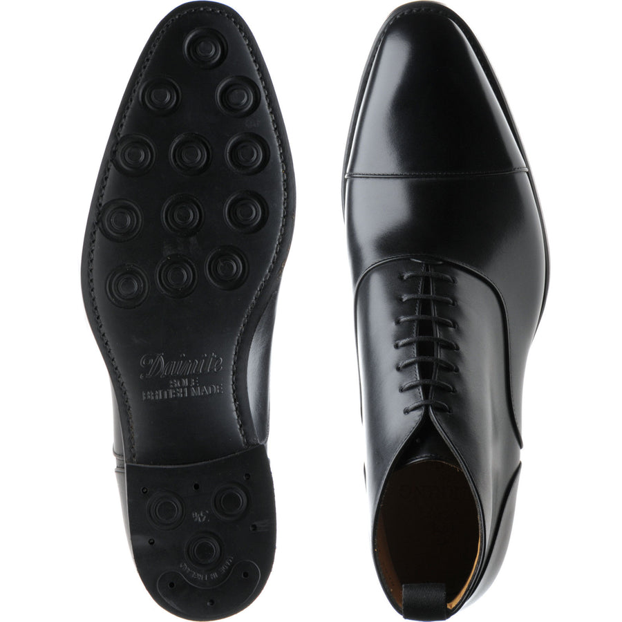 Product image for Herring Flynn R mens rubber-soled boots in black calf (second)