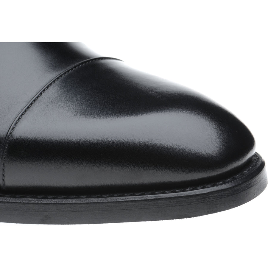 Product image for Herring Flynn R mens rubber-soled boots in black calf (second)