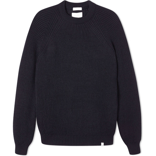 Product image for Herring Ford Crew Jumper by Peregrine in navy