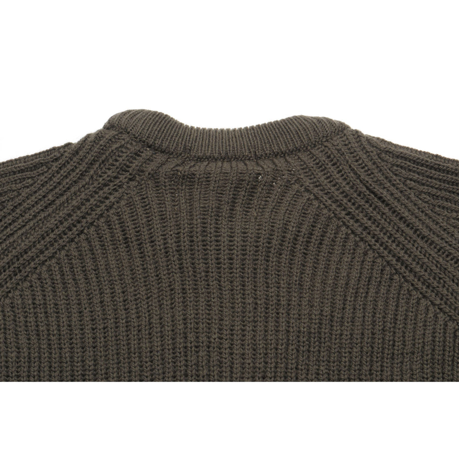 Product image for Herring Ford Crew Jumper by Peregrine in olive