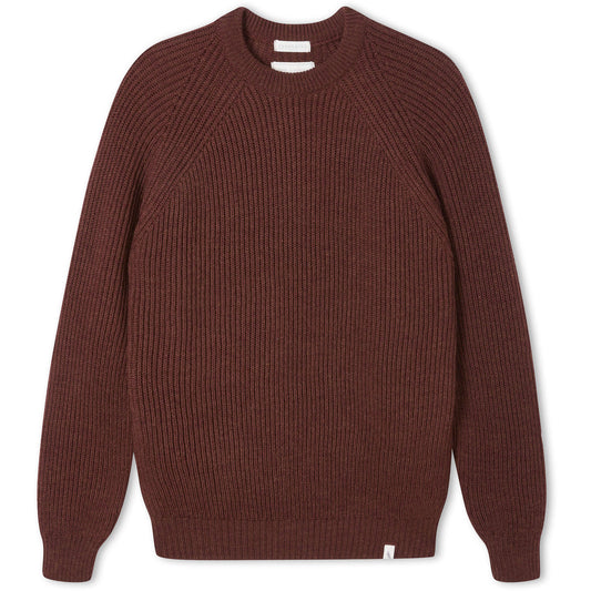 Product image for Herring Ford Crew Jumper by Peregrine in shiraz