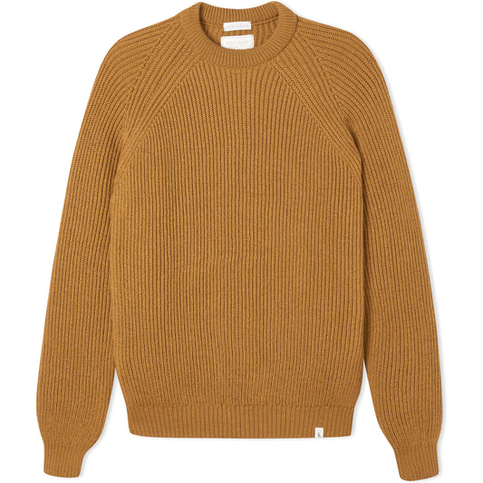 Product image for Herring Ford Crew Jumper by Peregrine in wheat