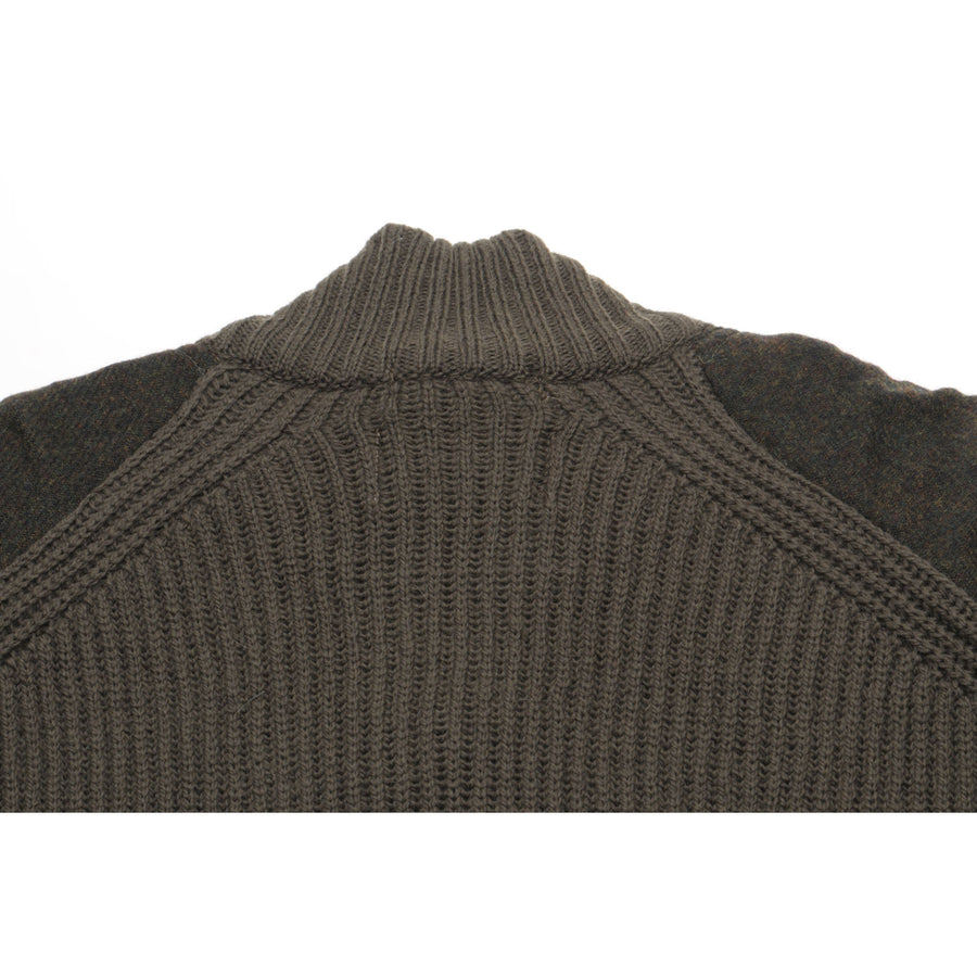 Product image for Herring Foxton Zip Jumper by Peregrine in olive