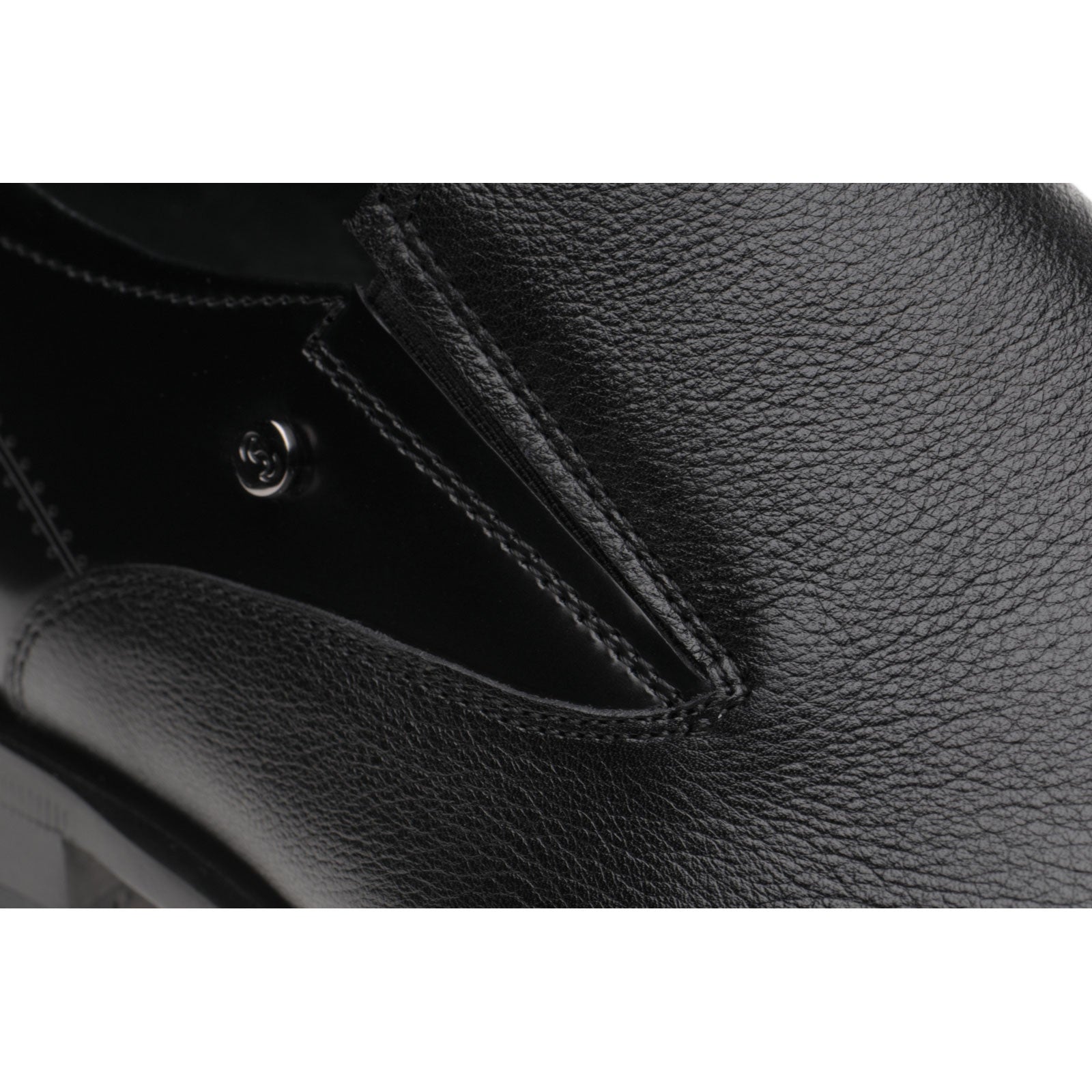 Product image for Herring Frederick in black calf and polished